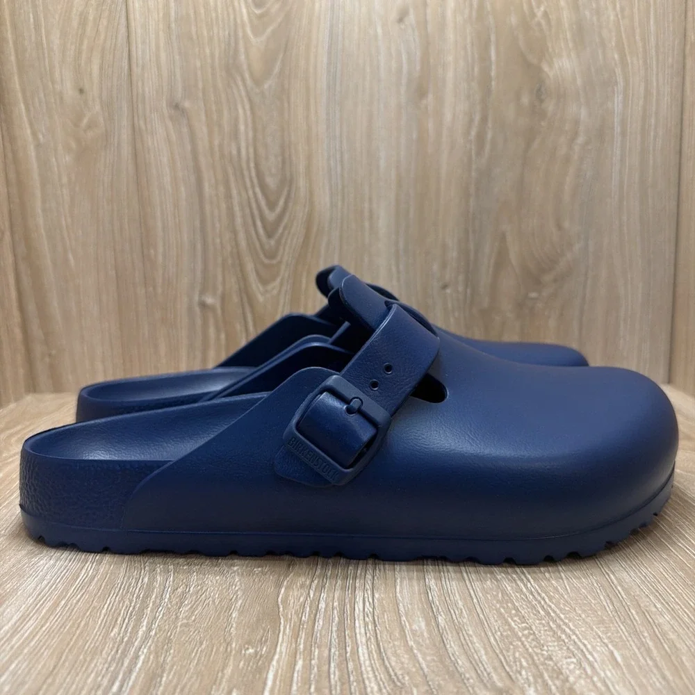 Birkenstock Navy Blue Size 10 Boston Eva Clog New